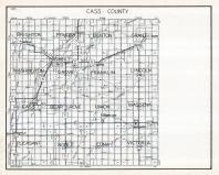 Cass County Map, Iowa State Atlas 1930c